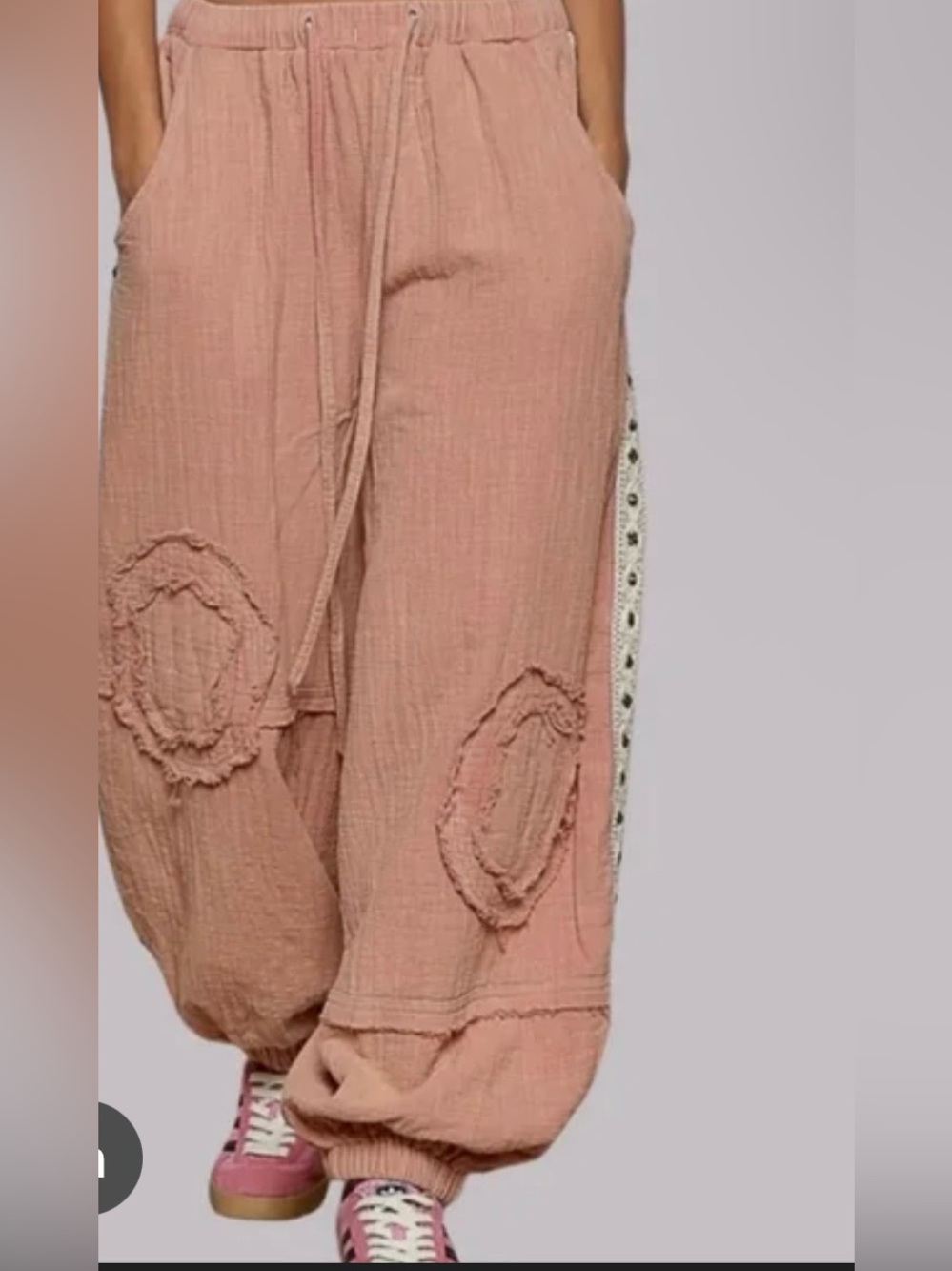 NWT POL Clothing Gauze Hoodie & Jogger Set - Picture 2 of 8